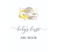 Baby's First ABC Book Baby Shower Activity, Alphabet Coloring Baby Books for Baby Shower, Baby's First Alphabet Coloring Book, ABC Baby Book