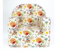Babysanity Poltroncina Bimbi Rivestimento 100% Cotone Sfoderabile Imbottitura Alta Intensità Migliorata Poltrona per Bambini Comoda Leggera Ideale per Cameretta - Made in Italy - (Kid’s Sofa Alice)