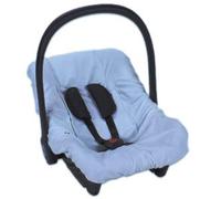 Babysanity spugna copri ovetto seggiolino 0-13 Kg cotone 100% adattabile alla maggior parte di ovetto in commercio (Azzurro)