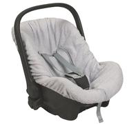 Babysanity spugna copri ovetto seggiolino 0-13 Kg cotone 100% adattabile alla maggior parte di ovetto in commercio (GRIGIO)