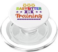 Babysitter In Training Au-pair Badante Tata Babysitter PopSockets PopGrip per MagSafe