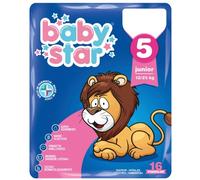 Baby Star Pannolini 5 Junior 12-25kg 16 Pezzi