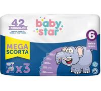 babystar Pannolino megascorta taglia 6 42 pezzi