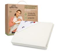 BabyToLove Asciugamano a farfalla extra grande Asciugamano da bagno per bambini - Morbidissimo Bambù antibatterico | Rainbow