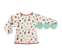BabyToLove Camicetta impermeabile Casacca impermeabile per bambini | Vestiti che restano puliti | Protezione per i pasti e le attività creative | Cactus Green