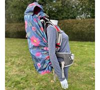 Babywearing - Copertura impermeabile per tutte le stagioni e marsupio, parapioggia con fodera in pile. Attacco universale, protezione da pioggia e vento in tutte le stagioni, adatta per marsupi