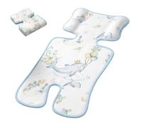 Babyy Stroller Seat Cushion, Breathable Stroller Liner, Kids Insert Mat | Comfortable Stroller Cushion Pad for Outdoor Travel, Walking, Shopping, Park, Home and Summer Use