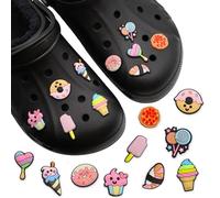 BABYZOCO Perni per crocs, Crocs Pin, Crocs Charm, Shoe Charms, Ornamenti per scarpe, decorazione per regali, ciondolo a forma di caramelle, confezione da 10