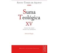 BAC - BIBLIOTECA DE AUTORES CRISTIANOS SUMA TEOLOGICA XV