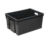 Bac Di Rangement Sovrapponibile 50L 560x410x295 Grigio EDA