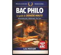 Bac Philo - Le guide de dernière minute pour réussir: 20 dissertations prêtes, méthodes simples et plan d'urgence pour sauver ton Bac même si tu n'as rien révisé