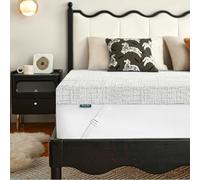 Bacalar Topper per materassi 140 x 200 cm, H2 H3, 7 cm, 140 x 200 cm, in schiuma gel, 140 x 200 cm, per letto a molle, divano letto con 120 giorni di prova