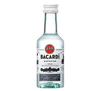 Bacardi Ron Carta Blanca Superior 40% Vol. 0,05l PET