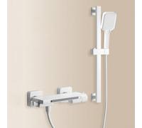 BACCA CAVELLO MONTRO MONTO TAP TACCHI CASCA CADUCATO MIXER MIXER CAPITO CON RACCHIO RIGIO RISERO KIT (BIANCO) LWX