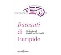 Baccanti di Euripide. Teatro classico in scena