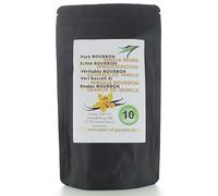 Baccelli di vaniglia Bourbon (10 pezzi - 12 - 13 cm) 100% naturale dal Madagascar, freschi e succosi, alto contenuto di vaniglia, Top Gourmet Vaniglia
