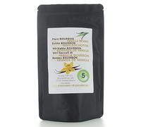 Baccelli di vaniglia Bourbon (5 pezzi - 12 - 13 cm) 100% naturale dal Madagascar, freschi e succosi, alta vaniglia, Top Gourmet Vaniglia