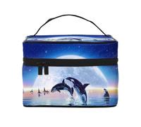 Baccello Di Orche, Borsa per il trucco Borsa per cosmetici Borsa da viaggio portatile da viaggio Astuccio per matite