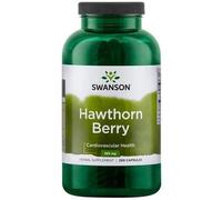 Bacche di biancospino Swanson, biancospino, 565 mg, 250 capsule