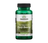 Bacche di goji Swanson, 500 mg (60 capsule)