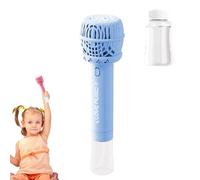 Bacchetta Automatica Per Bolle - Giocattolo Da Esterno In Colorata Blu Di Medie Dimensioni, Dispositivo Per Per Bambini, Divertente Accessorio Per La Produzione Di Bolle Con Luce L