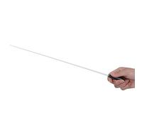Bacchetta da Direttore D'orchestra Professionale con Asta in Fibra di Vetro e Manico in Resina, Bacchetta Musicale per Spettacoli, Bacchetta da Palco per Strumento Musicale (BLACK)