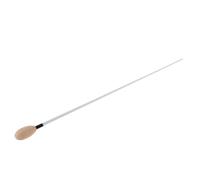 Bacchetta da Regia Orchestra Manico Legno per Direttori | Concerti, Teatro e Lezioni di Musica Resistente all'Usura, Qualità Affidabile, Colore Beige Naturale
