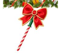 Bacchetta da rubinetto natalizia con manico a forma di di | Puntello senza contatto per cassieri, giocattolo portatile festivo per ragazze, bambini e adulti, Natale, Capodanno e vacanze