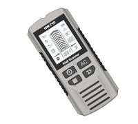 Bacchetta del rivelatore metallico portatile, pinpointer metal detector, Display LCD e rilevatore di metalli portatili audio, Strumento di ricerca per scanner murali multiuso per legno, casa in cement