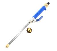 Bacchetta di estensione per idropulitrice ad alta pressione, spruzzatore per tubo da giardino, strumento di pulizia auto, adatto a tubi standard a 3/4, struttura in alluminio e rame resistente