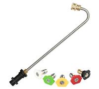 Bacchetta di Estensione per Lancia per Idropulitrice, Asta di prolunga per idropulitrice ad alta pressione con 5 Jet Nozzle Prolunga per Lancia Spray per Kärcher K2 K3 K4 K5 K6 K7 (forma a U)