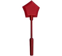 Bacchetta di pagamento pentagonale senza contatto, rossa stampata in 3D NFC Card Kit Shell Model Figure giocattolo, 36,5 x 16,4 x 2,8 cm, materiale PLA per un checkout rapido, tendenza virale