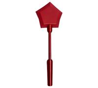 Bacchetta di pagamento pentagonale senza contatto, rossa stampata in 3D NFC Card Kit Shell Model Figure giocattolo, materiale PLA per checkout rapido, tendenza virale, 36,5 x 16,4 x 2,8 cm