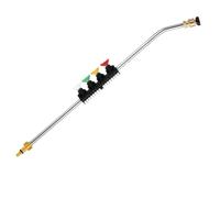 Bacchetta Di Prolunga Per Idropulitrice Prolunga bacchetta idropulitrice con adattatore Ugello lancia for auto 5 spruzzi(ColorE)