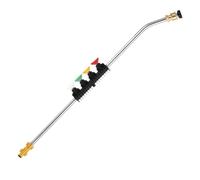 Bacchetta Di Prolunga Per Idropulitrice Prolunga bacchetta idropulitrice con adattatore Ugello lancia for auto 5 spruzzi(ColorG)