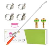 Bacchetta di ricambio per spruzzatore a pompa, barra spray in metallo resistente, tubo in acciaio inossidabile con connettori in ottone, strumento per irrigazione da giardino ad alta pressione a prova