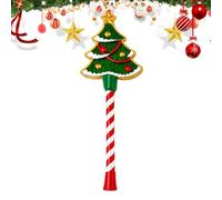 Bacchetta divertente per albero di Natale, riutilizzabile, portatile | Porta carte di credito per bambini e adulti, per viaggi all'aperto, centri commerciali, mercati, ufficio, calza Stuffers