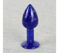 Bacchetta for massaggio in vetro opalite ossidiana Strumento for massaggio femminile in cristallo maschile Prodotti rilassanti, opalite decorazione della stanza (Color : Blue Glass)