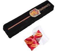 Bacchetta Harry Potter (30 cm) Con Cravatta E Stemma Gryffindor In Giftbox