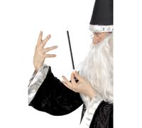 Bacchetta Magica Da Mago Strega Accessorio Per Costume 33cm
