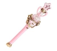 Bacchetta Magica da Principessa con Musica e Luci, Ideale Come Regalo di Compleanno per Ragazze, 32 Cm, in ABS Multicolore (Pink)