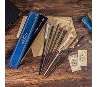 Bacchetta magica di Harry Potter - Bacchette dei personaggi del film ufficialmente autorizzate, realizzate in resina con anima in metallo incorporata per maggiore durabilità e resistenza alla rottura 