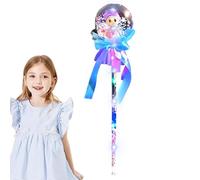 Bacchetta per Bambini - Bacchetta Luminosa a LED per Bambini - Bastone da Fata Portatile per Costume da Ragazza Giochi di Ruolo, spettacoli Cosplay, di Compleanno