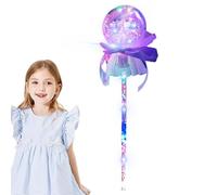Bacchetta per bambini, Bacchette fatate per ragazze | Bacchetta giocattolo LED piuttosto luminosa | Pretty Fairy Stick portatile per giochi di ruolo in costume da ragazza, cosplay, compleanno