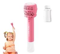 Bacchetta Per Bolle Luminosa - ABS | Soffiatore Di Bolle, Giocattolo Automatico Per Feste Con Luce E Soluzione Per Bimbi | Macchina Elettrica Compleanno Matrimonio Adulti