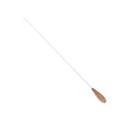 Bacchetta per Direttore Musicale, 38 Cm/15 Pollici, Manico in Legno di Pero, Bacchetta per Direttore D'orchestra in Metallo per Leader Dell'orchestra Sinfonica