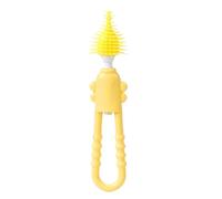Bacchetta per la pulizia delle verruche per, pennello per ciuccio, capezzolo in silicone e detergente per bottiglie, strumento delicato con setole di lavaggio, bottiglia stretta