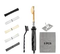Bacchetta per Saldatura Kit saldatore per riparazione paraurti auto da 50 W/150 W, strumenti per stiratura in pelle per uso domestico, saldatrice per plastica con PP PE PVC ABS(50W SET)
