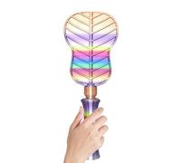 Bacchetta Porta Tessere Asta - Functional Portable Telescopica per Check out, Facile e Sicuro, Ventaglio Forma di Foglia Banano | Multipurpose Outdoor Indoor Utility Premium High-Performance