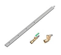 Bacchetta portatile per la pulizia del radiatore, strumento di pulizia del radiatore, guarnizione del connettore rapido per tubo dell'aria da 60 cm, strumento per idropulitrice per radiatori